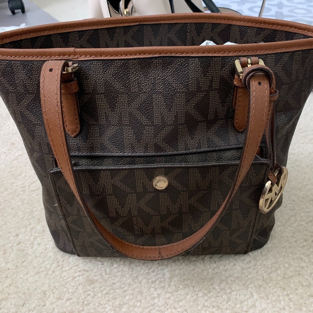 Michael Kors logo medium tote